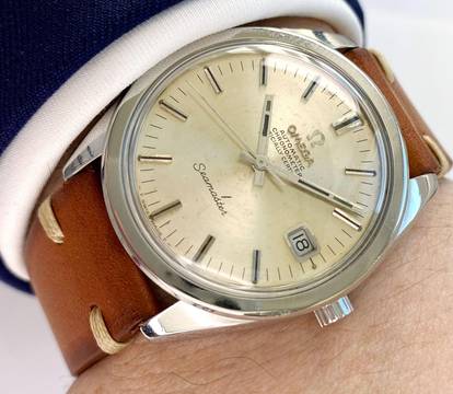 Omega Seamaster Serviced 36mm Seamaster Chronometer Vintage Automatic Automatik ref 168022 168.022