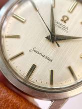 Thumbnail von Omega Seamaster Vintage Automatic Automatik ref 14704 Linen Dial 14704