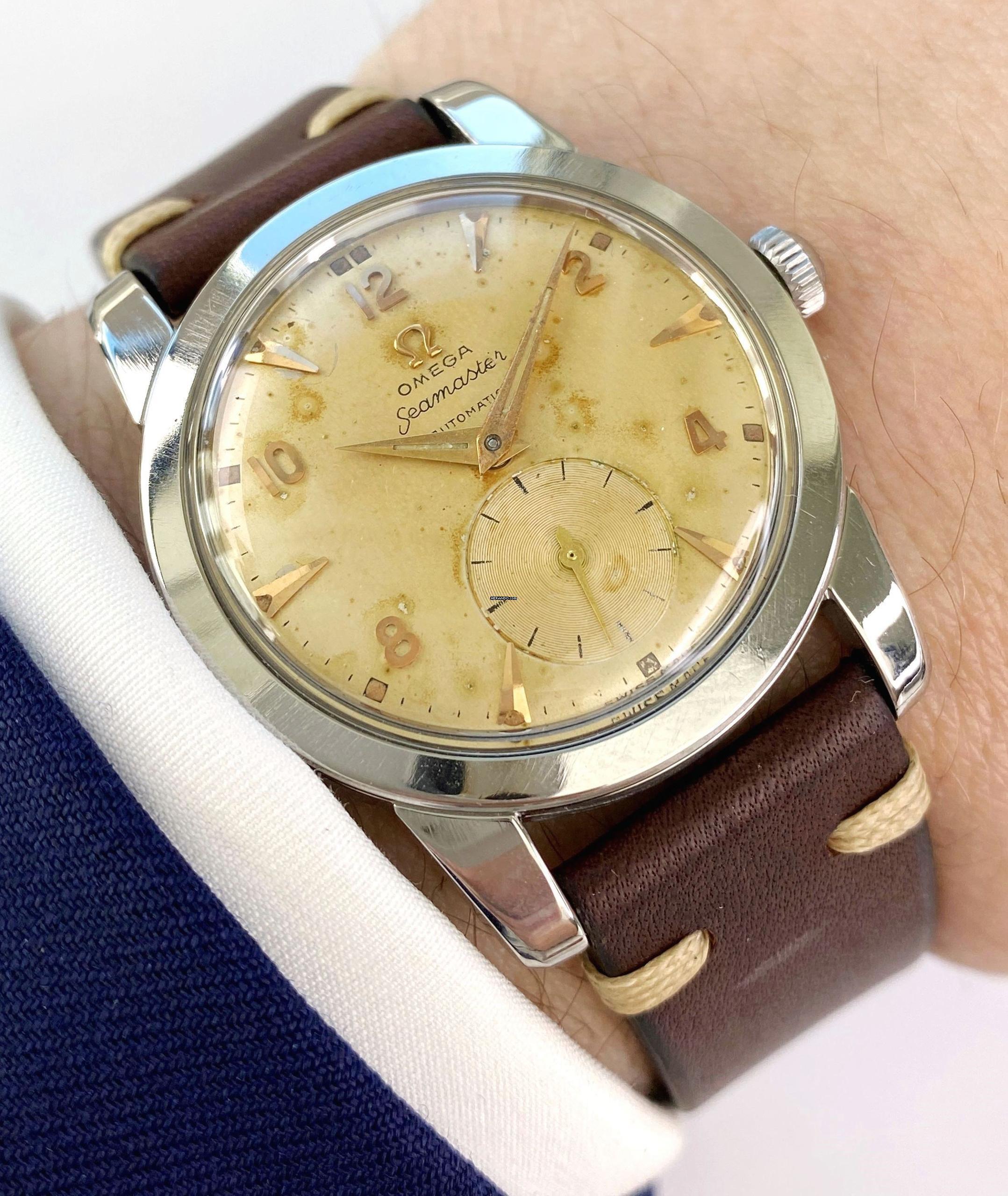 Omega Seamaster Serviced Seamaster Vintage Automatic Automatik Bumper 2576 2576