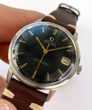 Thumbnail von Omega Seamaster Serviced Seamaster Vintage Automatic Automatik ref 166002 Black Restored Dial 166.002