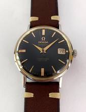 Thumbnail von Omega Seamaster DeVille Serviced Seamaster De Ville Vintage Automatic Automatik Black Restored Dial