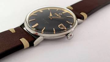 Thumbnail von Omega Seamaster DeVille Serviced Seamaster De Ville Vintage Automatic Automatik Black Restored Dial