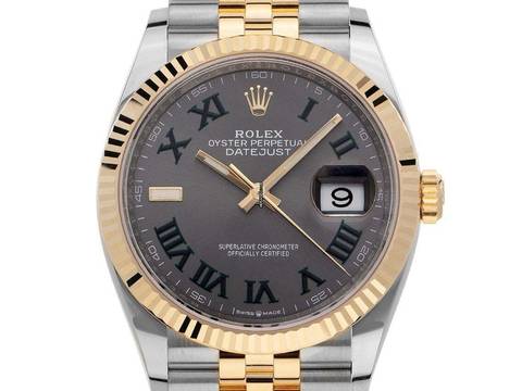 Rolex Datejust 36 Wimbledon Ref.126233 2021 Full Set wie Neu Datejust Wimbledon