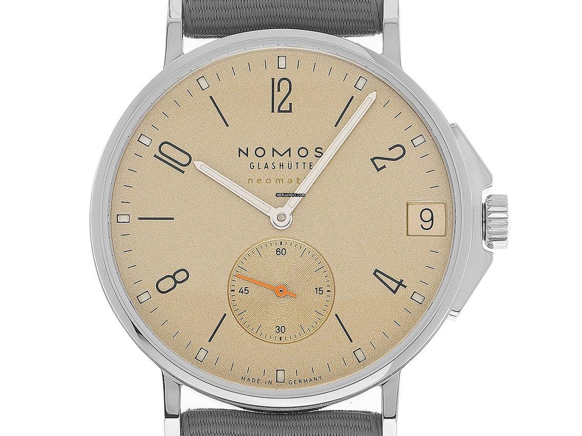 NOMOS Glashütte Ahoi Neomatik Sand Ref.517 2026 Full Set Neu Ahoi Neomatik Date Sand