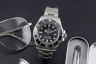 Thumbnail von Rolex Sea-Dweller Deepsea Black Dial Oyster Stahl Automatik Ref. 116660 B&P 2013