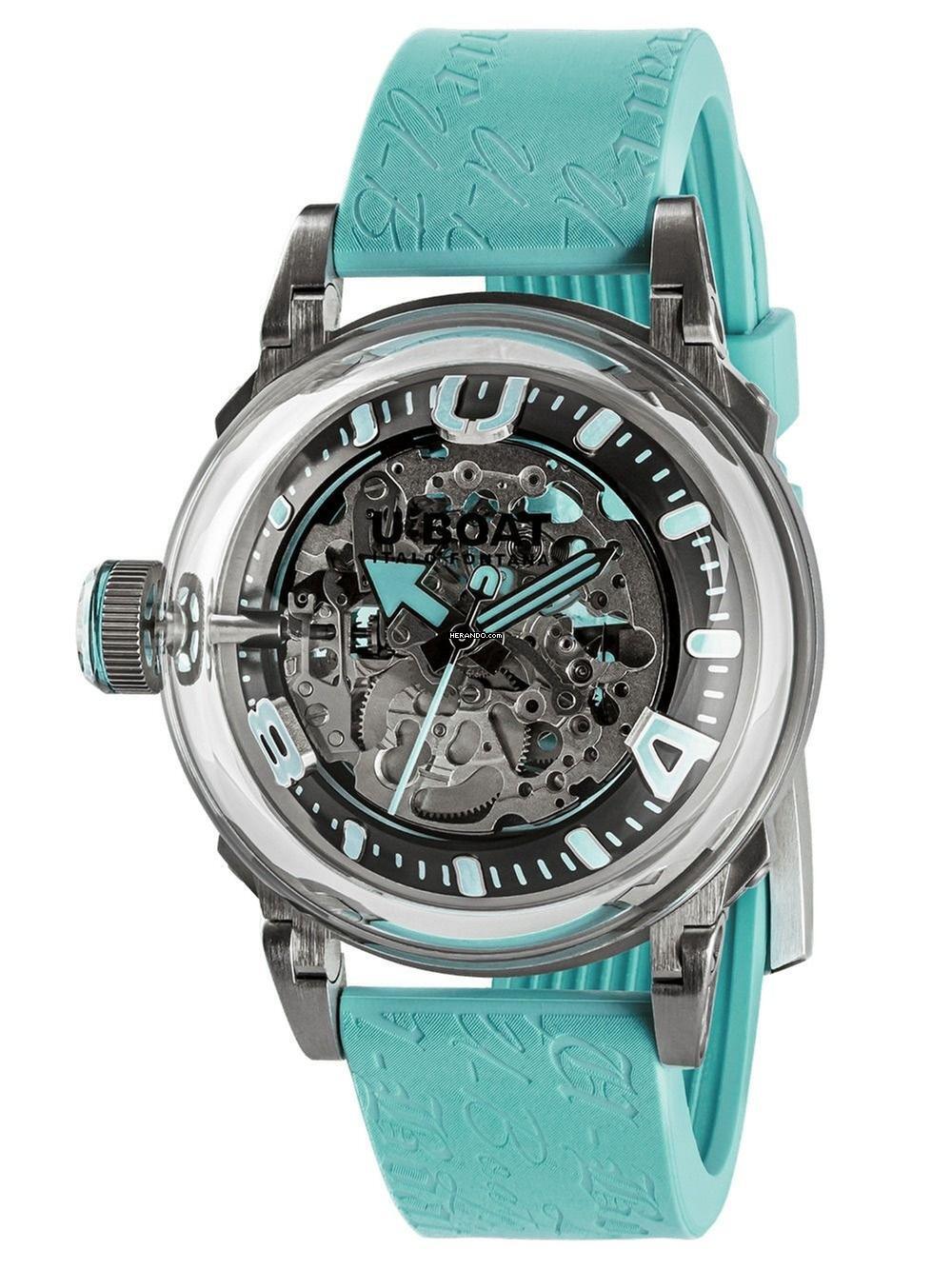 U-Boat 3345 Herrenuhr U-65 Automatik 44mm 5ATM