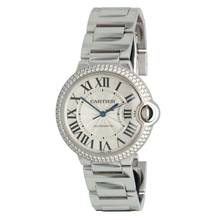 Thumbnail von Cartier Ballon Bleu 36mm 18K whitegold Factory set diamonds