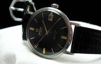 Thumbnail von Omega Seamaster DeVille Serviced Vintage Seamaster De Ville Automatic Steel black dial 14770 14770