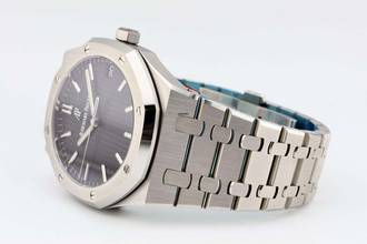 Thumbnail von Audemars Piguet Royal Oak 41mm - Schwarzes Zifferblatt - 15500ST.OO.1220ST.03