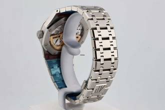 Thumbnail von Audemars Piguet Royal Oak 41mm - Schwarzes Zifferblatt - 15500ST.OO.1220ST.03