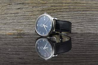 Thumbnail von Omega De Ville Prestige Co Axial 424.13.40.20.03.001 Blue Dial - B&P