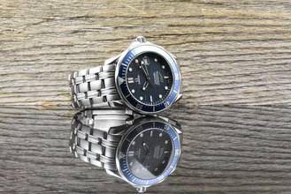 Thumbnail von Omega Seamaster Diver 300 M 40th Anniversary James Bond Limited Edition Vintage B&P 2003