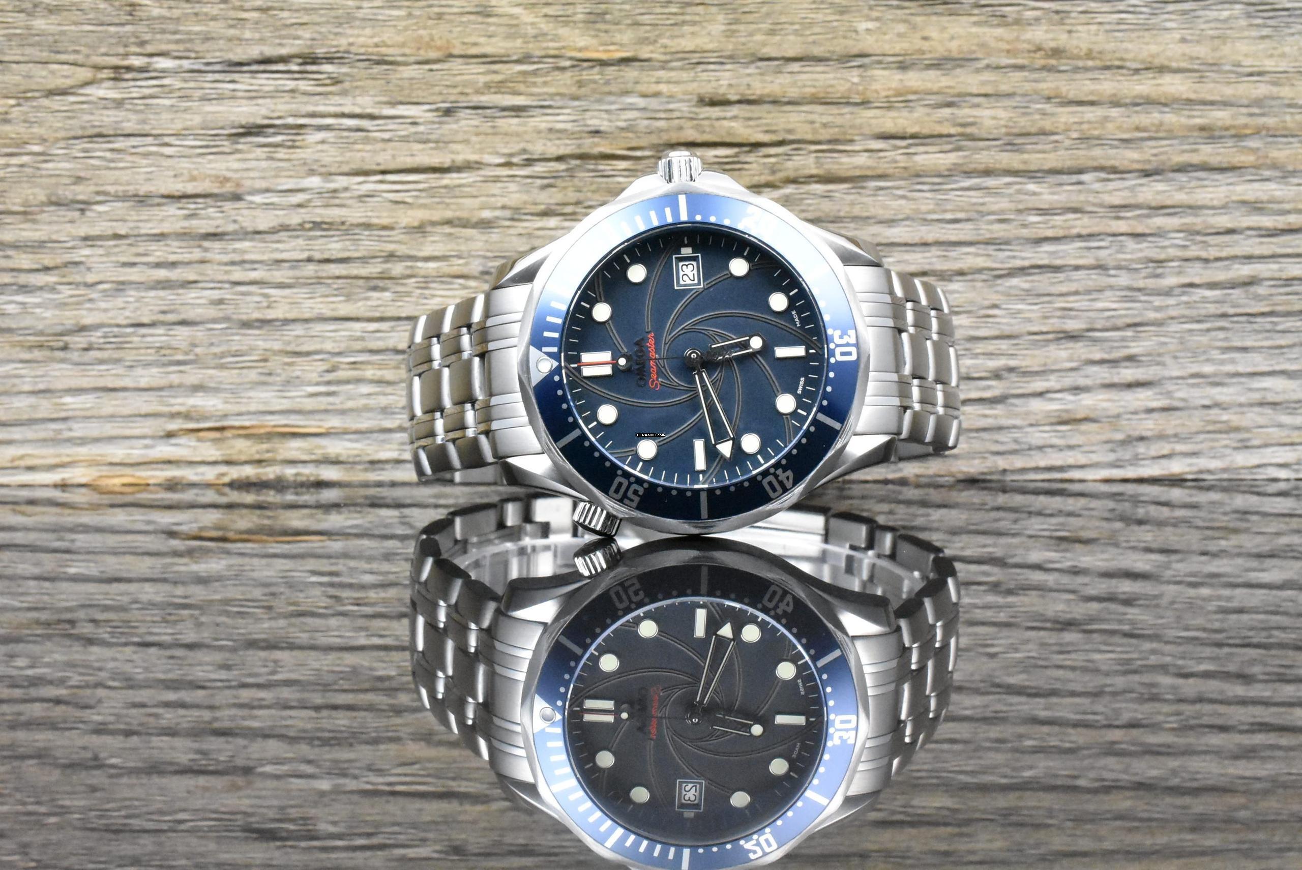 Omega Seamaster 300M Co-Axial James Bond Casino Royal Limited Edition 22268000 B&P 2013