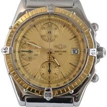 Thumbnail von Breitling Chronomat D13048 Chronograph Champagner-Zifferblatt Komplettset