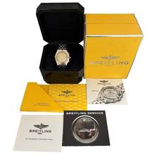 Thumbnail von Breitling Chronomat D13048 Chronograph Champagner-Zifferblatt Komplettset
