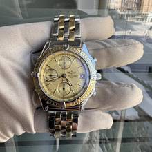 Thumbnail von Breitling Chronomat D13048 Chronograph Champagner-Zifferblatt Komplettset