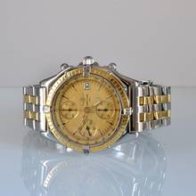 Thumbnail von Breitling Chronomat D13048 Chronograph Champagner-Zifferblatt Komplettset