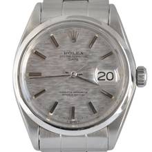 Thumbnail von Rolex Oyster Perpetual Date 1500 Mosaik-Silberzifferblatt 1971 Komplettset