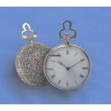 Thumbnail von Patek Philippe & Co. Sackermann Miniatur Diamant Taschenuhr von 1850 </h1>