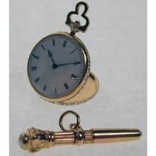 Thumbnail von Patek Philippe & Co. Sackermann Miniatur Diamant Taschenuhr von 1850 </h1>