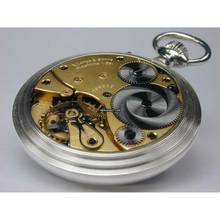 Thumbnail von A. Lange & Söhne . Silberne Beobachtungs-Taschenuhr Auf & Ab Gangreserve