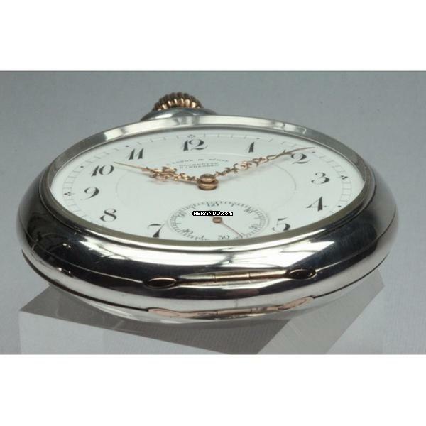  Glashütte Original A. Lange & Söhne , Silber Offene Taschenuhr 