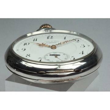  Glashütte Original A. Lange & Söhne , Silber Offene Taschenuhr 