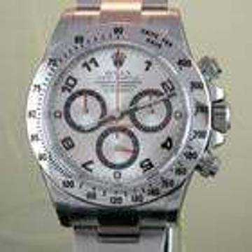  Rolex Daytona 116520 Daytona Stahl Silver Racing Dial Neu / LC 100 2015-sofort 