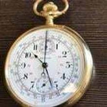 Thumbnail von Zenith Taschenuhr 18 K Chrono mit Tachymeter-Skala und Zähler </h1>