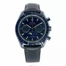 Thumbnail von Omega Speedmaster Moonphase Moonwatch Mondphase Blue Side of the Moon 304.93.44.52.03.001 </h1>