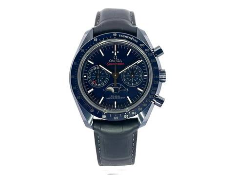 Omega Speedmaster Moonphase Moonwatch Mondphase Blue Side of the Moon 304.93.44.52.03.001 </h1> 