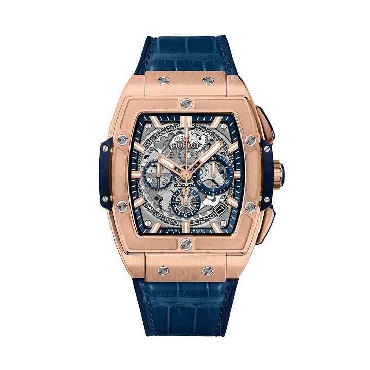  Hublot Spirit Of Big Bang King Gold Blue 641.OX.7180.LR