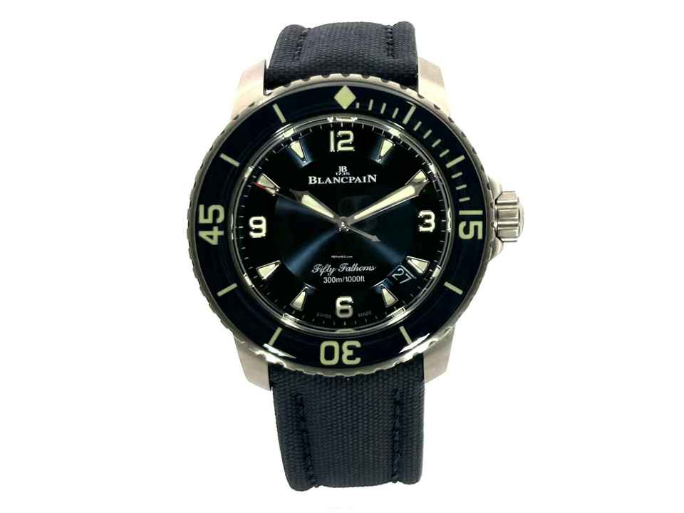  Blancpain Fifty Fathoms 45 mm Ref. 5015-12B40-O52A </h1> 