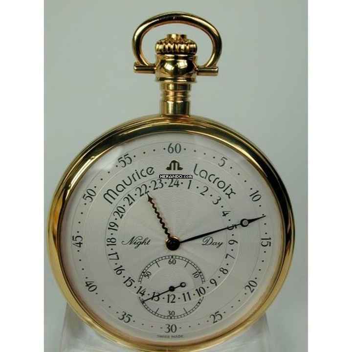  Maurice Lacroix offene Taschenuhr Night/Day 