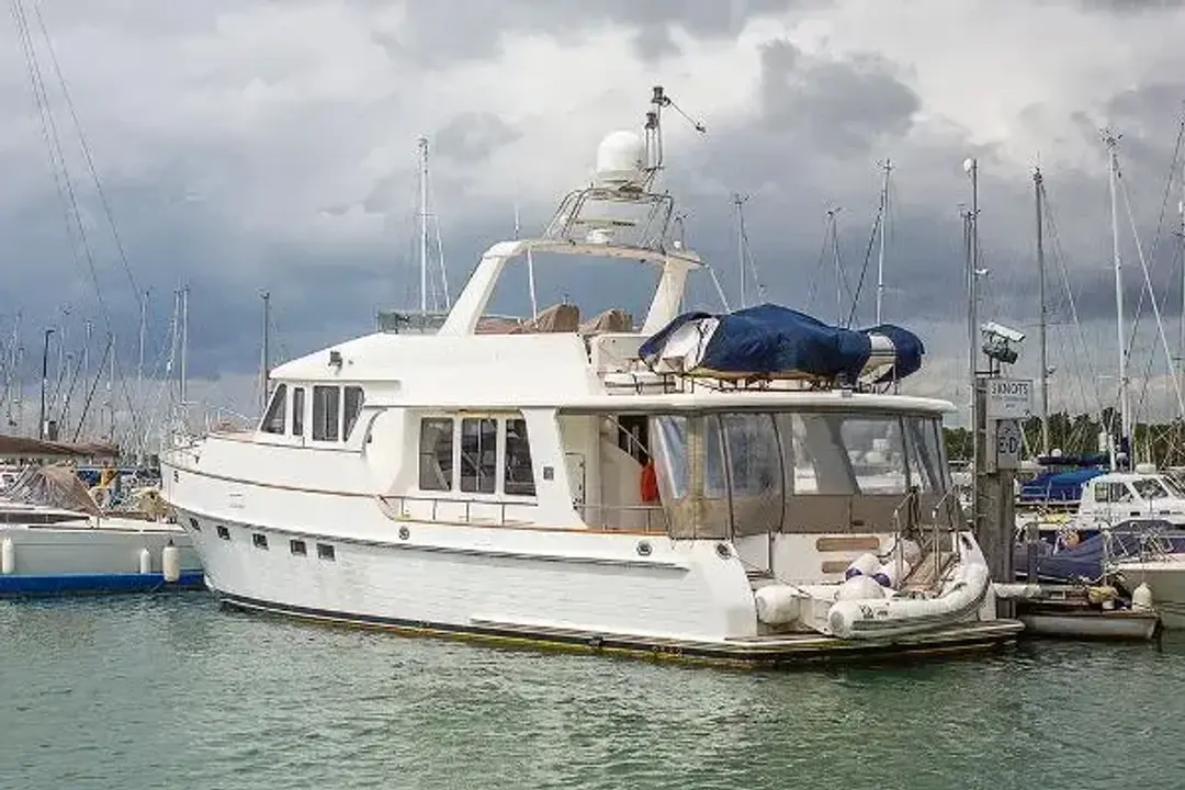 Grand Banks 59 Aleutian Silver Lining of Lymington