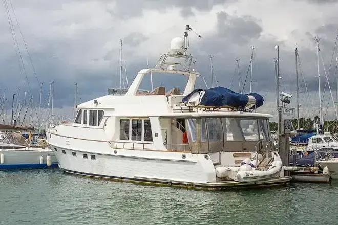 Grand Banks 59 Aleutian Silver Lining of Lymington