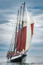 Thumbnail von Tall Ship Three Masted Gaff Schooner