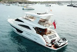 Thumbnail von Fairline Squadron 65 Kalamarda 3