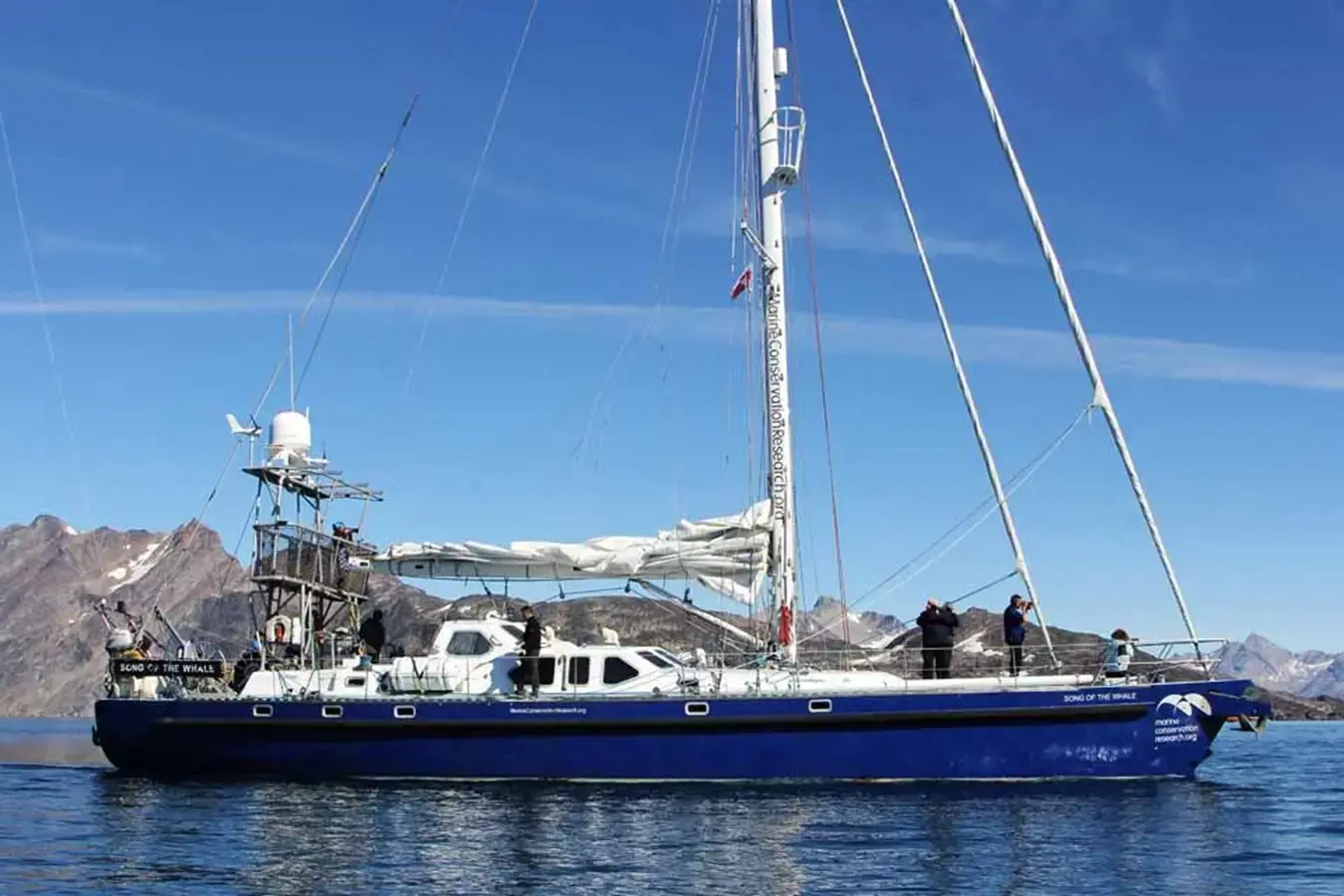 BLONDECELL, FREEWARD MARINE Simon Rogers Cutter Rigged One Design SONG OF THE WHALE