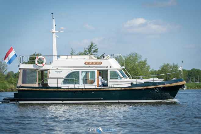 Linssen Classic Sturdy 36 Sedan Deck Bridge Groene swaen