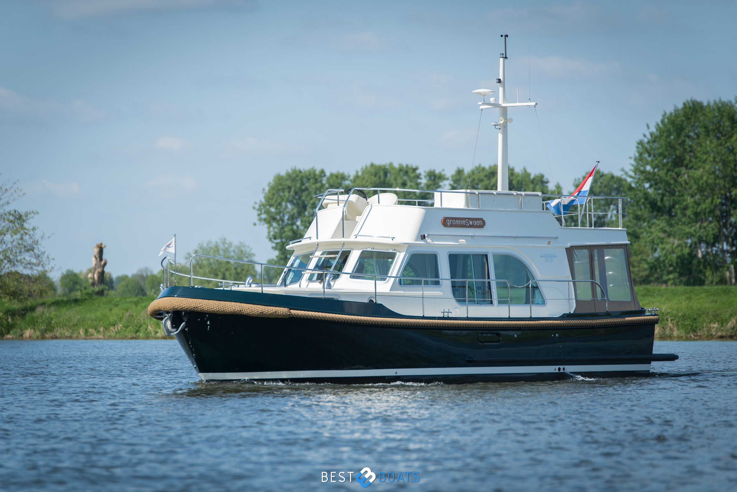 Thumbnail von Linssen Classic Sturdy 36 Sedan Deck Bridge Groene swaen