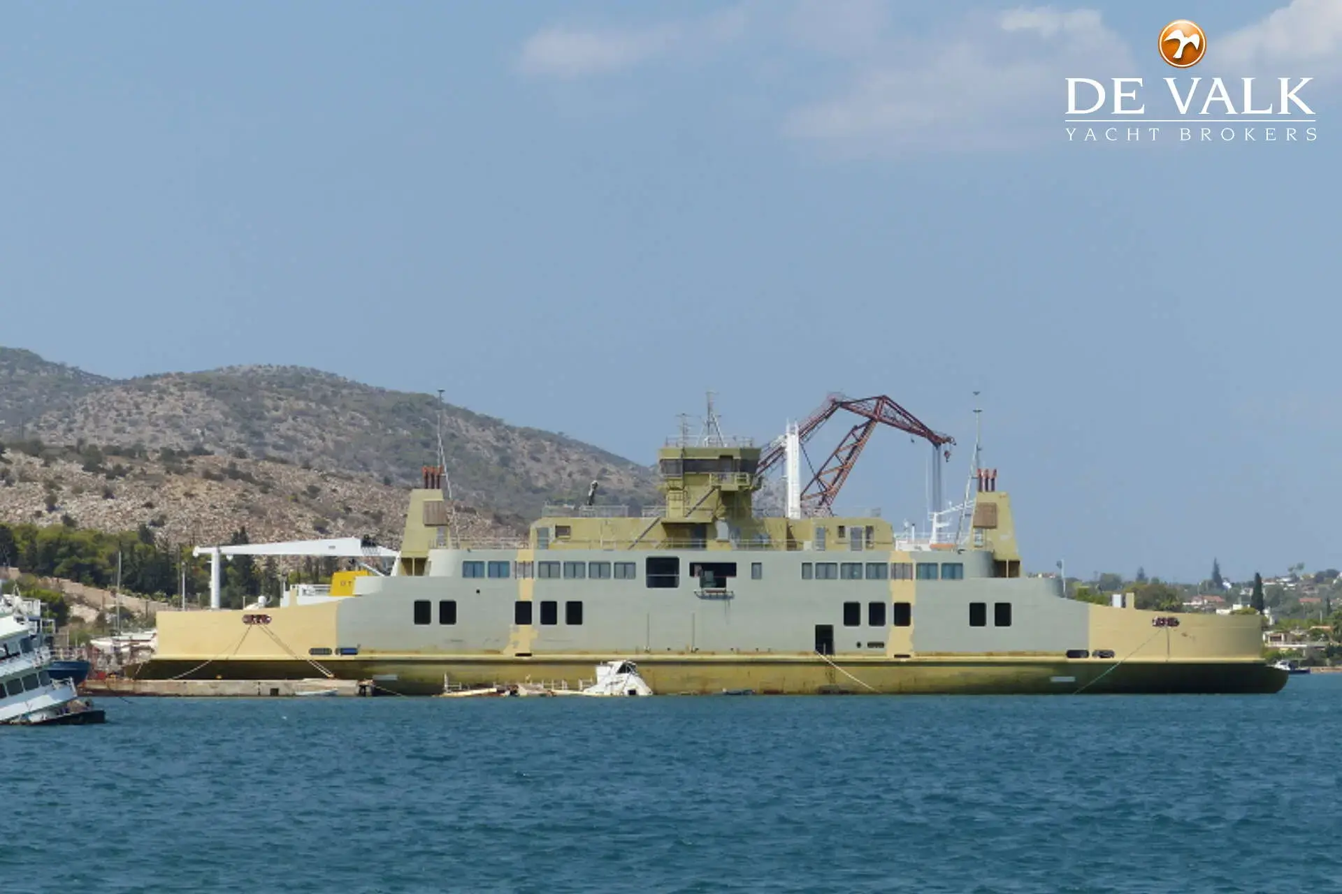 RoPax DOUBLE ENDED FERRY 100 M