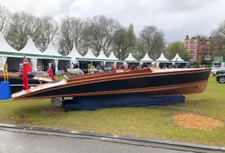 Thumbnail von Andrews Boats 	30 Greyhound Slipper Copper Slipper