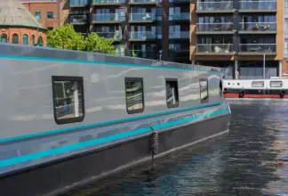 Thumbnail von Waterspace Living 70` Greenwich 70 Luxury Widebeam at Poplar Marina