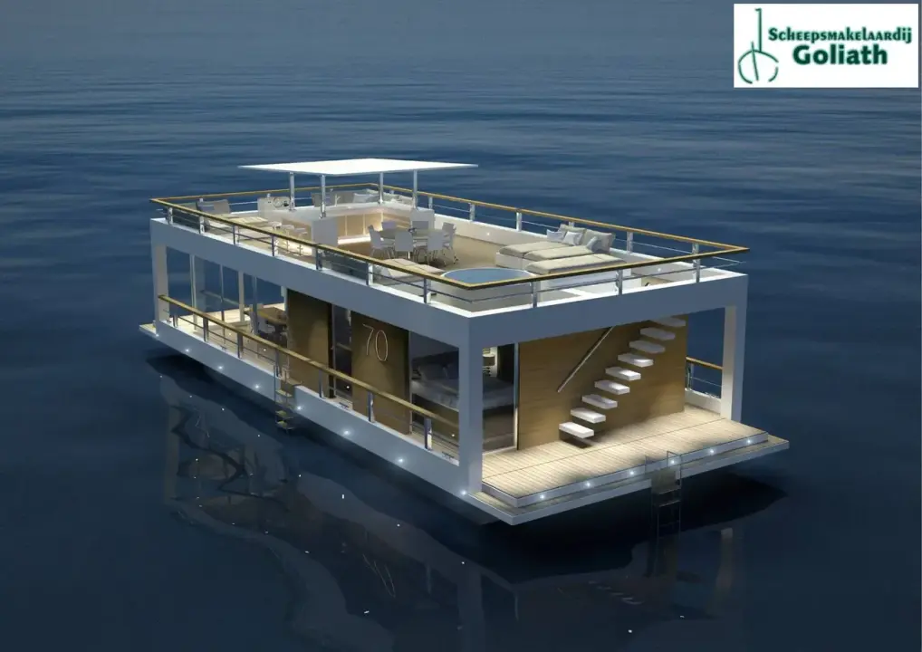 Houseboat The Yacht House 70