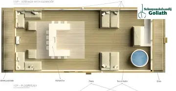 Thumbnail von Houseboat The Yacht House 70