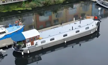 Thumbnail von Custom 65ft Dutch Barge Flat over crest