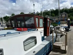 Thumbnail von Custom 65ft Dutch Barge Flat over crest