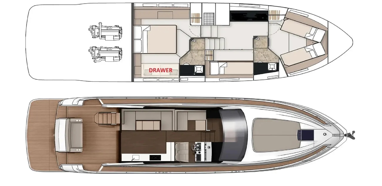Thumbnail von Fairline Squadron 50 9750440