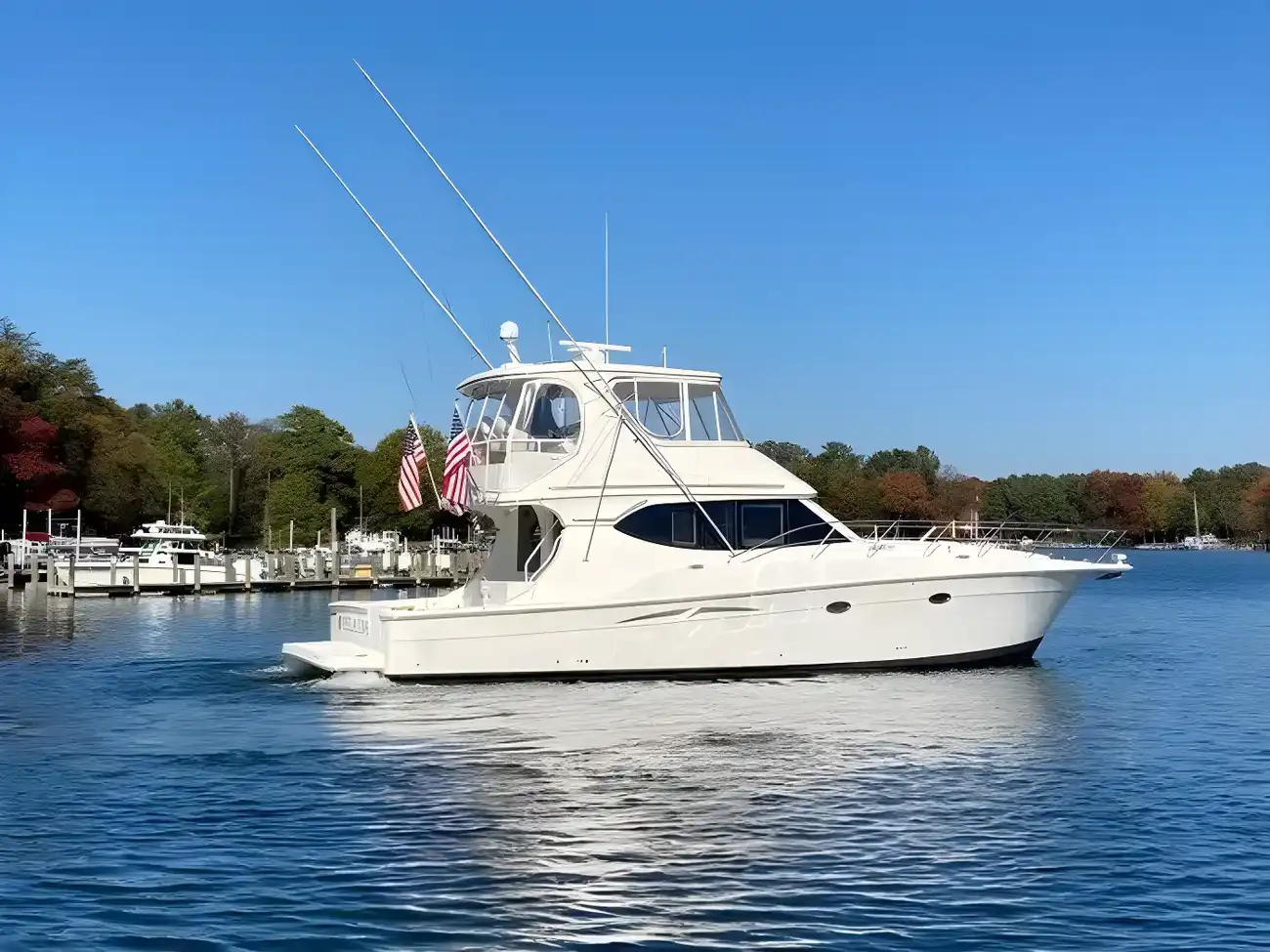 Silverton 50 Convertible Reelaxing